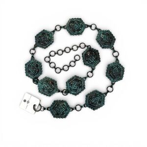 Western Patina Concho Belt